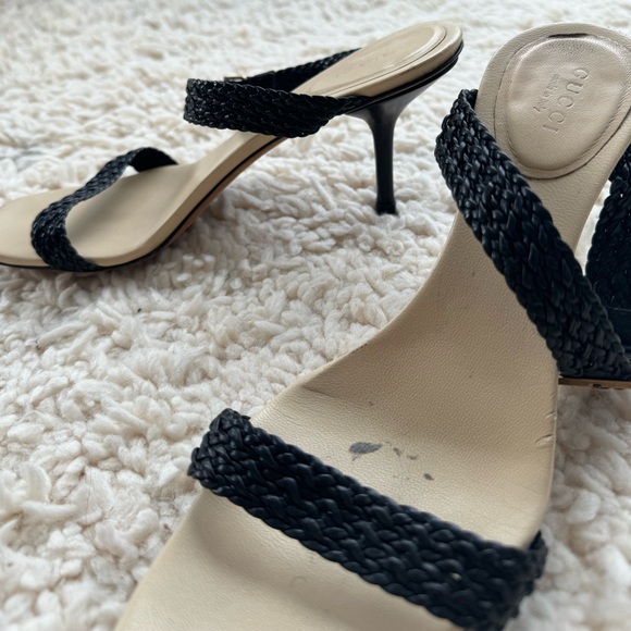 Gucci Leather Weave Sandals - Picture 4 of 4